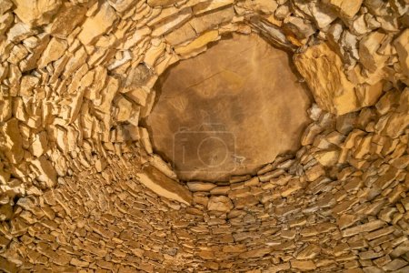 Photo for Interior of dolmen de El Romeral, UNESCO site, Antequera, Spain - Royalty Free Image