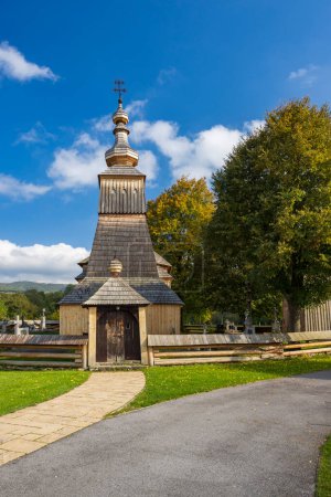 Photo for Church of Saint Michael Archangel, UNESCO site, Ladomirova, Slovakia - Royalty Free Image
