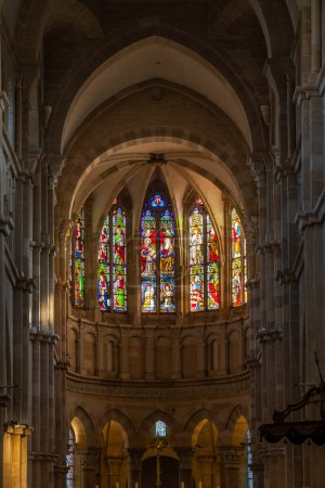 Photo for Basilique Notre-Dame de Beaune, Beaune, Burgundy, France - Royalty Free Image