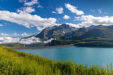 Téléchargez les photos : Paysage près de Lac du Mont Cenis, Savoie, France - en image libre de droit