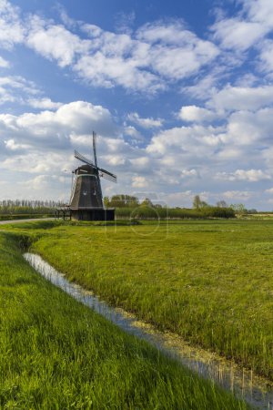 Foto de Windesheimer Molen near Zwolle, The Netherlands - Imagen libre de derechos