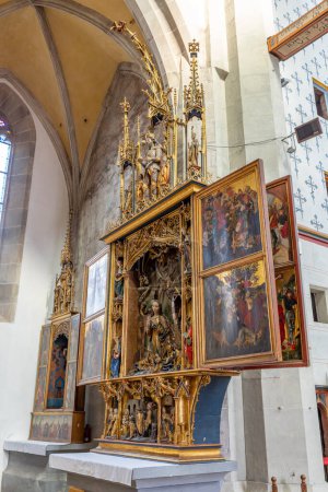 Photo for St. Egidius Basilica in Bardejov, UNESCO site, Slovakia - Royalty Free Image