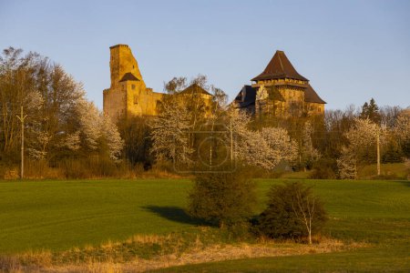 Téléchargez les photos : Lipnice nad Sazavou castle, Vysocina region, République tchèque - en image libre de droit