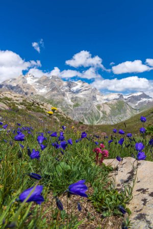 Téléchargez les photos : Paysage près de Col de l'Iseran, Savoie, France - en image libre de droit