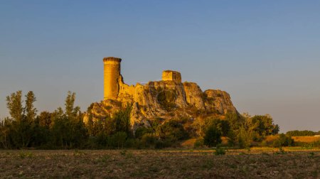 Téléchargez les photos : Ruines du château près de Châteauneuf-du-Pape, Provence, France - en image libre de droit