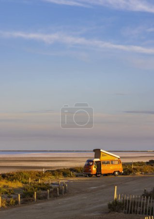 Photo for Van Life in Camargue, Southern France - Royalty Free Image
