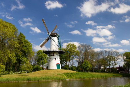 Téléchargez les photos : Windmill Hoop in Tholen, Netherlands - en image libre de droit
