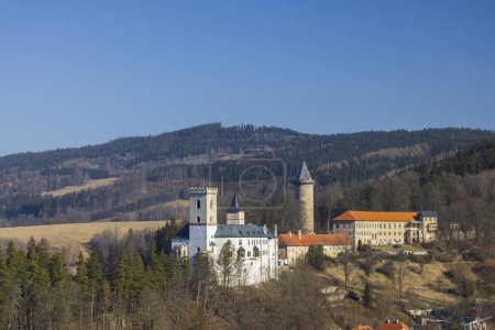 Photo for Rozmberk nad Vltavou Castle , Czech Republic - Royalty Free Image