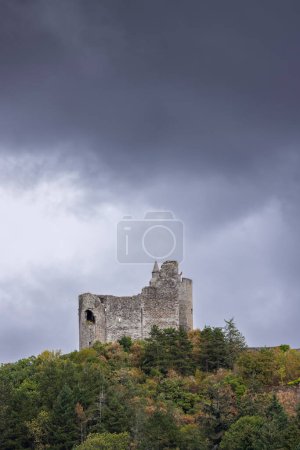 Foto de Chateau de Najac, Aveyron, sur de Francia - Imagen libre de derechos