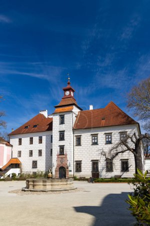 Trebon castle and town, Southern Bohemia, Czech Republic