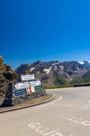 Foto de Col du Galibier, Hautes-Alpes, Francia - Imagen libre de derechos