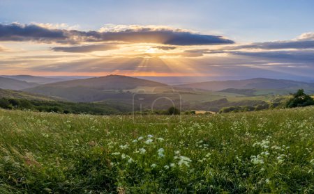 Téléchargez les photos : Paysage Kubikuv vrch près de Javornik et Nova Lhota, Carpates blanches, République tchèque - en image libre de droit