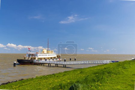 Photo for Historic cruise ship, Medemblik, The Netherlands - Royalty Free Image