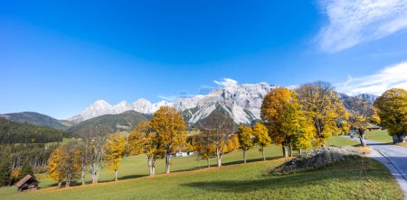 Foto de Paisaje de otoño de la región de Dachstein, Austria - Imagen libre de derechos