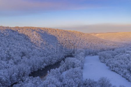 Photo for Nine Mills Viewpoint near Hnanice, NP Podyji, Southern Moravia, Czech Republic - Royalty Free Image