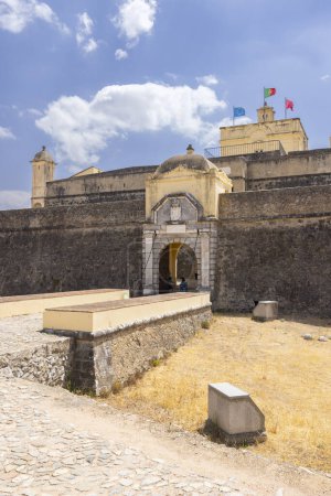 Photo for Fort Santa Luzia (Forte de Santa Luzia), UNESCO World Heritage site, Alentejo, Portugal - Royalty Free Image