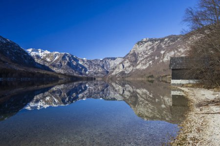 Photo for Lake Bohinjsko, Triglav National Park, Slovenia - Royalty Free Image