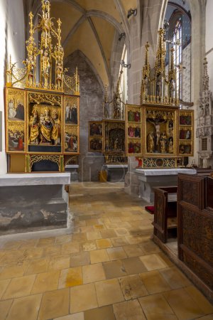 Foto de St. Egidius Basilica in Bardejov, UNESCO site, Slovakia - Imagen libre de derechos