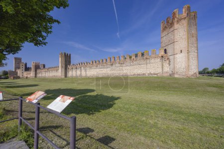Photo for Ancient walls of Montagnana, Padova province, Veneto, Italy - Royalty Free Image