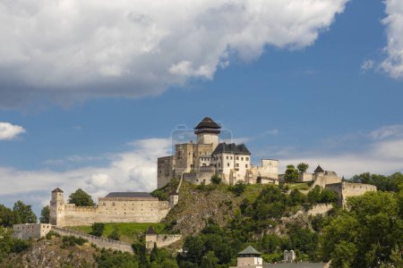 Foto de Castillo de Trencin (Trenciansky Hrad), Eslovaquia - Imagen libre de derechos