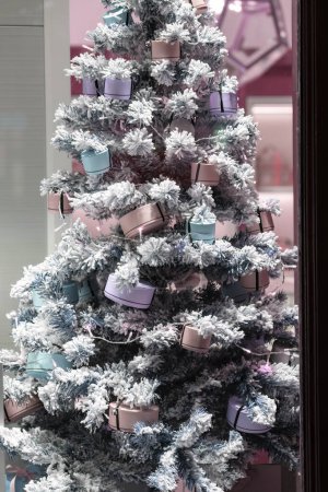 Photo for Christmas tree in Prague, Czech Republic - Royalty Free Image