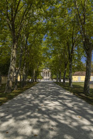 Téléchargez les photos : Château Margaux (Château Margaux), Médoc, Bordeaux, Aquitaine, France - en image libre de droit