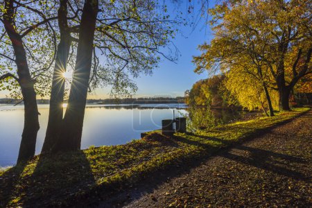 Téléchargez les photos : Paysage typique d'automne dans la région de Trebonsko en Bohême du Sud, République tchèque - en image libre de droit