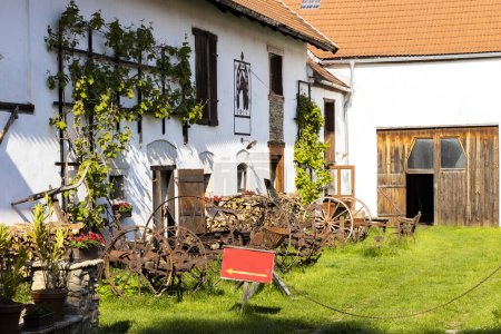 Foto de Holasovice un pueblo en la República Checa está alistado por la UNESCO - Imagen libre de derechos