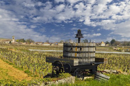 Foto de Old wine press, Cote de Nuits, Borgoña, Francia - Imagen libre de derechos