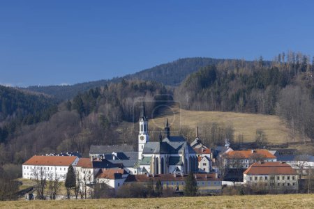 Téléchargez les photos : Monastère cisterscian à Vyssi Brod, République tchèque - en image libre de droit