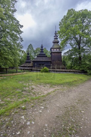Photo for Saints Cosmas and Damian church in Kotan,  Subcarpathian Voivodeship, Poland - Royalty Free Image