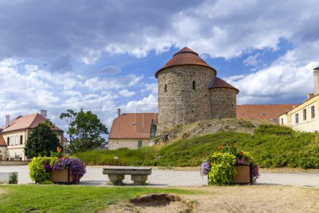 Téléchargez les photos : Rotonde Sainte-Catherine, construite au XIe siècle, Znojmo, Moravie du Sud, République tchèque - en image libre de droit