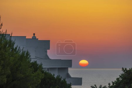Photo for Sunset in Rodi Garganico, National park Gargano, Apulia, Italy - Royalty Free Image