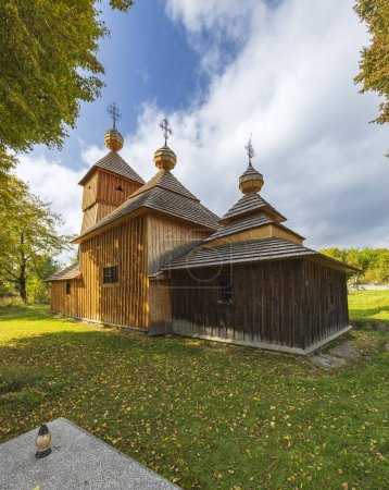 Photo for All Saints wooden church, Nizna Polianka, Slovakia - Royalty Free Image