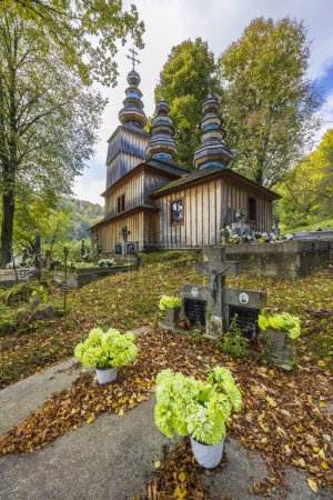 Téléchargez les photos : Protection de l'Eglise de la Très Sainte Théotokos, Hunkovce, Slovaquie - en image libre de droit