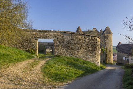 Photo for Chateau de Bissy-sur-Fley too Chateau de Pontus de Tyard, Bissy-sur-Fley, Burgundy, France - Royalty Free Image