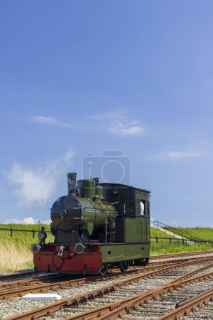 Téléchargez les photos : Steam locomotive, Medemblik, Noord Holland, Netherlands - en image libre de droit
