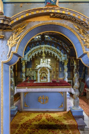 Foto de Iglesia Católica Romana de los Santos Cosmas e Iglesia Damiana, Skwirtne, Polonia Menor Voivodato, Polonia - Imagen libre de derechos