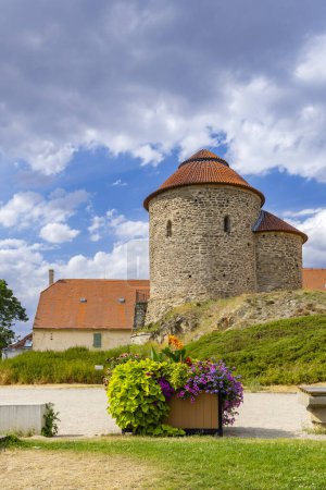 Téléchargez les photos : Rotonde Sainte-Catherine, construite au XIe siècle, Znojmo, Moravie du Sud, République tchèque - en image libre de droit