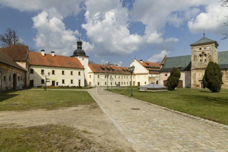 Photo for Premonstratensian monastery Tepla, Western Bohemia, Czech Republic - Royalty Free Image