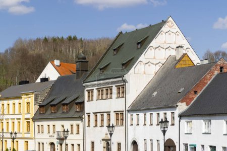 Horni Slavkov Altstadt, Westböhmen, Tschechische Republik