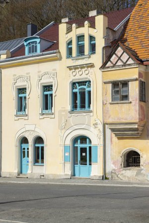 Horni Slavkov Altstadt, Westböhmen, Tschechische Republik