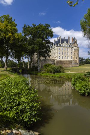Photo for Chateau de Brissac, Brissac-Quince, Pays de la Loire, France - Royalty Free Image
