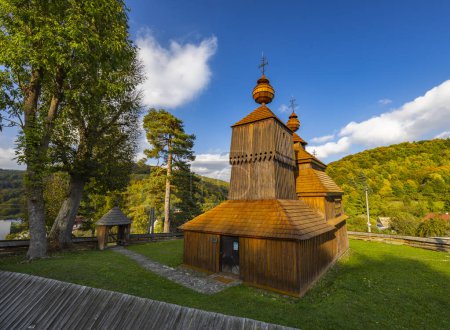 Téléchargez les photos : Eglise Saint-Nicolas, site UNESCO, Bodruzal, Slovaquie - en image libre de droit