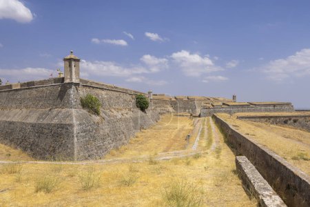 Photo for Fort Santa Luzia (Forte de Santa Luzia), UNESCO World Heritage site, Alentejo, Portugal - Royalty Free Image