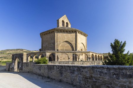 Foto de Iglesia de Santa María de Eunate, Muruzabal, Navarra, España - Imagen libre de derechos