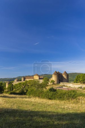 Photo for Chateau de Berze-le-Chatel castle, Saone-et-Loire departement, Burgundy, France - Royalty Free Image