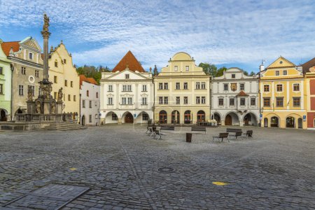 Téléchargez les photos : Vieille ville de Cesky Krumlov, site UNESCO, Bohême du Sud, République tchèque - en image libre de droit