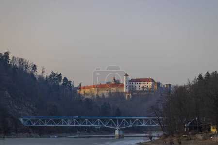 Foto de Castillo de Bitov, región de Znojmo, sur de Moravia, República Checa - Imagen libre de derechos