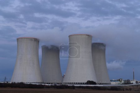 Centrale nucléaire de Dukovany, région de Vysocina, République tchèque